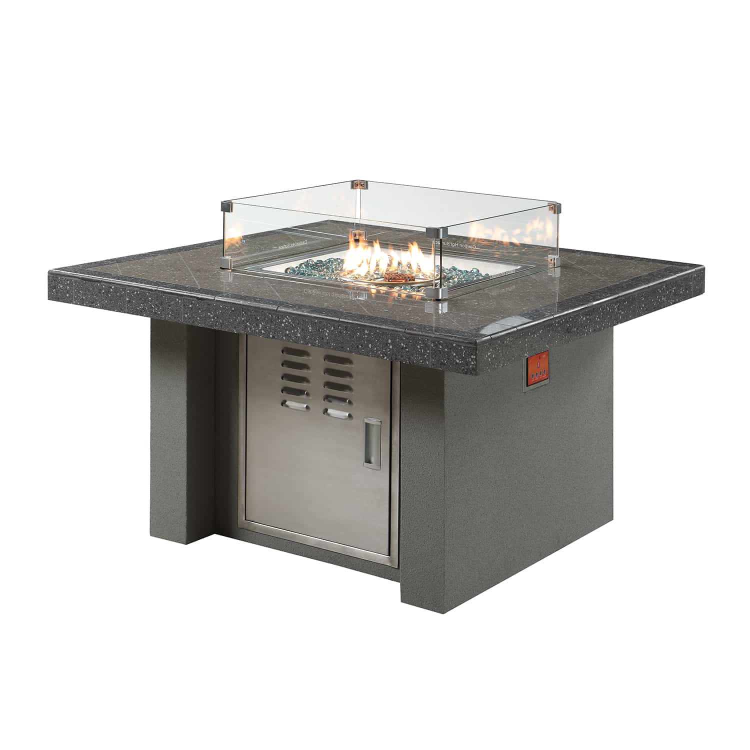 square fire pit