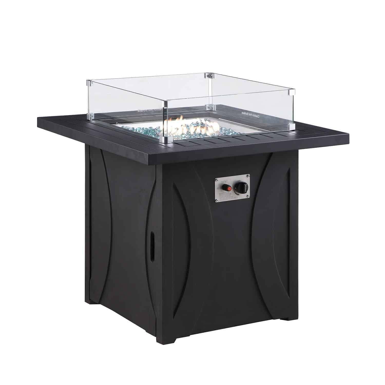 modern fire pit
