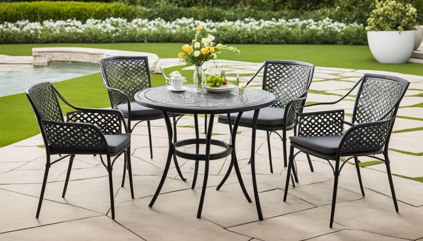 5 piece bistro set