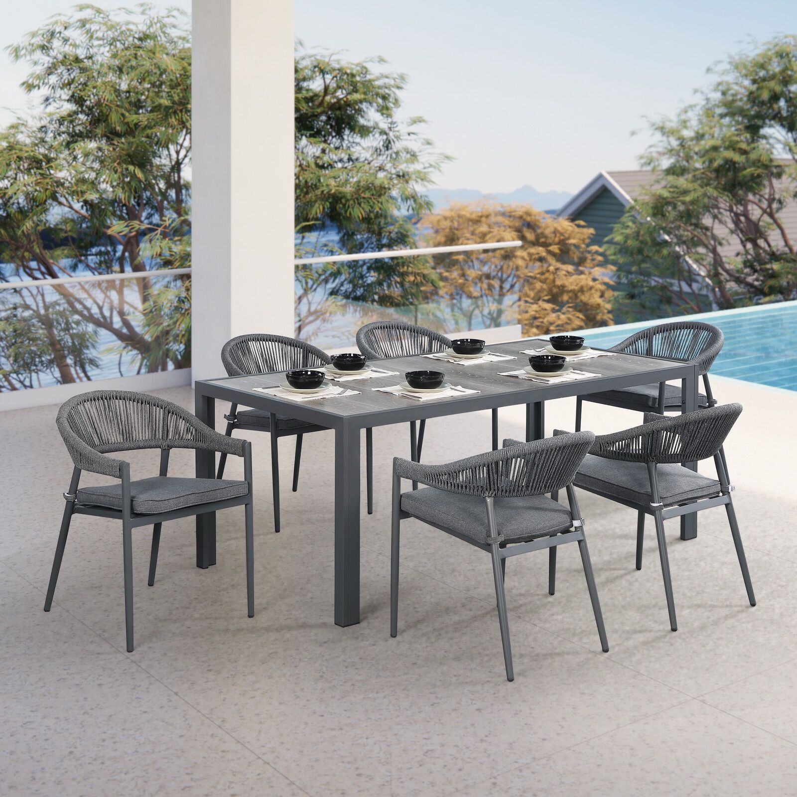 Outdoor Dining Table Set