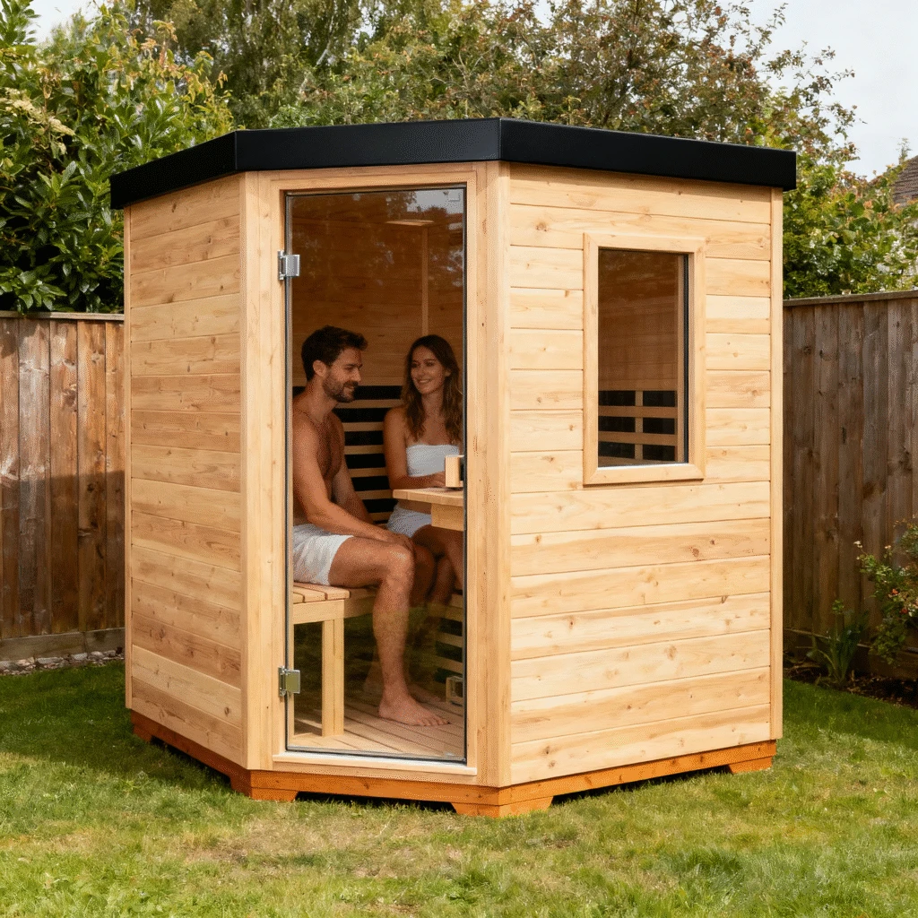 wood sauna rooms